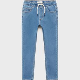 Mango Kids Boys Regular Fit Stretchable Jeans-image-100