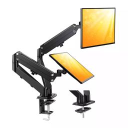 GITRU MSE02 13-27 Inch Alloy Steel 360 Rotation Monitor Stand-image-5