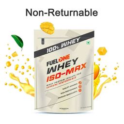Fuel One Whey Iso-Max Powder,  4.4 lb  Mango -image-19