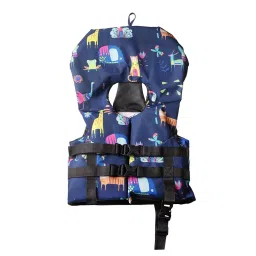 Jilani Kids Swimming Jacket Durable Polyester with Foam Multicolor M 2 to 8 Years Age Range-image-24