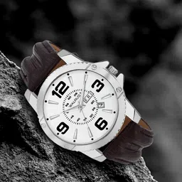Walrus Men Silver-Toned Analogue Watch-image-28