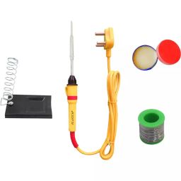 PLANTUM Combo Type 4 Beginner Pack Soldering Iron Kit 25 W Simple (Flat Tip)-26