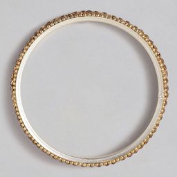 Peora Set of 34 Golden Gold Plated Metal Chuda Bangles image 5