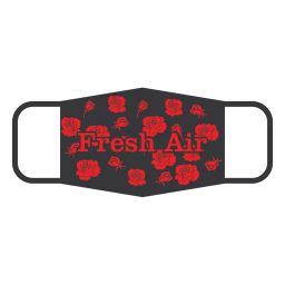 ORILEY OA5070 Universal Unisex Reusable Cotton Face Mask Rose design (Pack of 10)-picture-25