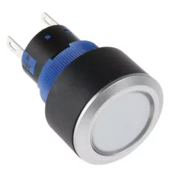 RS PRO Illuminated Push Button Switch Momentary 22.2 mm Cutout SPDT White LED 250 V AC, 1758890-picture-12