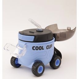 Paper Moon Cool Cup 550 ml BPA-Free Leak Proof Push Lock Water Bottle Sipper for Kids School, 1pc - Random Color-image-11
