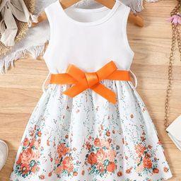 YK Floral Print Fit & Flare Dress-picture-40