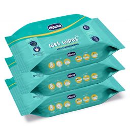 Chicco Soft & Moisturizing Wet Wipes Pack of 3 - 72 each image 2