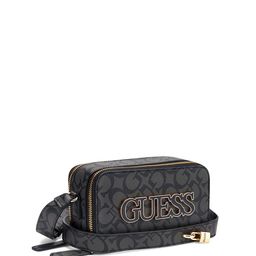 GUESS Printed Structured Shoulder Bag with Quilted image 3