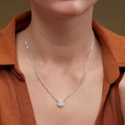 MINUTIAE Silver-Plated Crystals Studded Jewellery Set-48