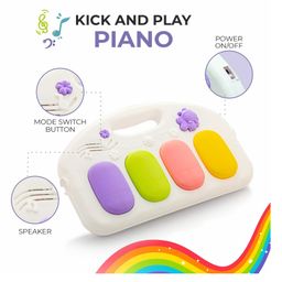 SANISHTH Multi Function Play Gym With Toy Bar - Multicolor image 5