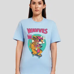 Underrated Club Women Printed Bio Finish Applique T-shirt-picture-20