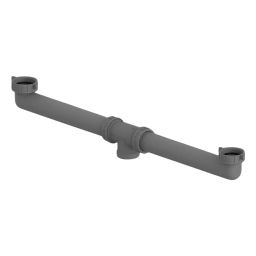 Jayna Plumbing Connector PVC Black for 600 mm Maximum Length, PC 01-23