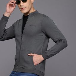 Louis Philippe Mock-Collar Brand-Logo Print Sweatshirt-picture-29