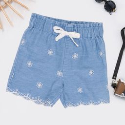 Pantaloons Baby Girls Denim Shorts-picture-14