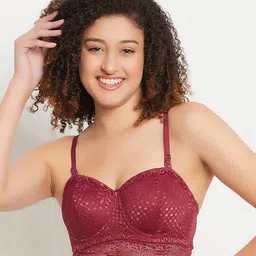 Clovia Full Coverage Underwired Lightly Padded Bralette Bra-10