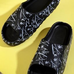 Pampy Angel Men Black Flip Flops-image-79