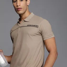 HRX by Hrithik Roshan Men Striped Polo Collar Rapid-Dry T-shirt-picture-35