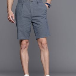 NEXT Men Mid-Rise Self-Design Chino Shorts-picture-58