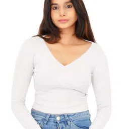 Radprix V-Neck Cotton Top-picture-56