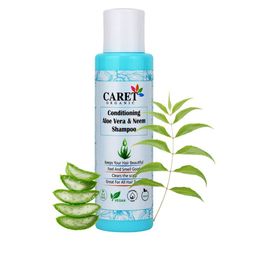 CARET ORGANIC Set Of 2 Conditioning Aloevera & Neem Shampoo -100ml Each image 1