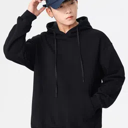 StyleCast x Revolte Men Hooded Long Sleeve Pullover Sweatshirt-picture-11