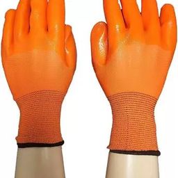 Fulcrum PVC Coated Gloves Orange Standard Size, FS3301912 (Pack of 12 Pair)-image-29