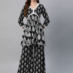 Cottinfab Ethnic Motifs Printed Ethnic Co-Ords-picture-30