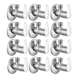 Fastgear Fusion Angle Valve Stainless Steel Chrome Finish Silver, FG060 (Pack of 12)-image-22
