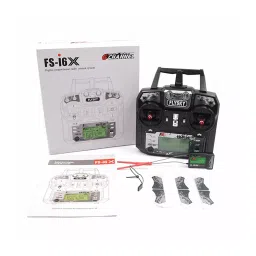 Flysky FS-i6X 2.4GHz 6CH AFHDS 2A RC Transmitter With FS-iA10B 2.4GHz 10CH Receiver-9