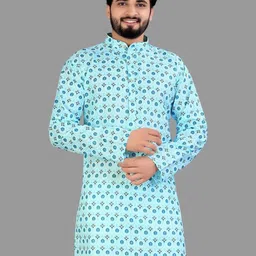CELLUX Men Multi Kurtas-image-66