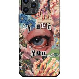 QRIOH Quirky Printed iPhone 12 Pro Max Back Case Mobile Accessories-image-24