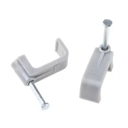 RS PRO Cable Clip Grey Nail Affixing Method 9.9 mm, 233459-image-63