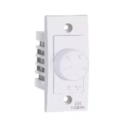 Cona WAWA Mini Step Fan Regulator Polycarbonate White, 9071-20