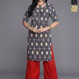 Anouk Rustic Selection Of 3 Floral Printed Straight Kurtas-image-37