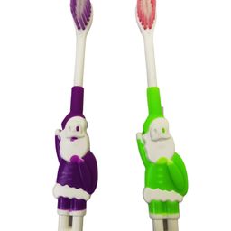 Yunicorn Max  Kids Santa Toothbrush with Protective Cover Box - Pack of 2 - Colour may vary-15