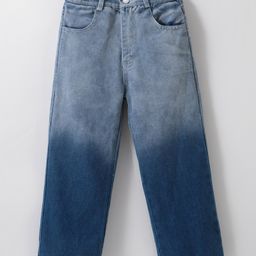 Kookie Kids Full Length Washed Jeans - Blue-image-98