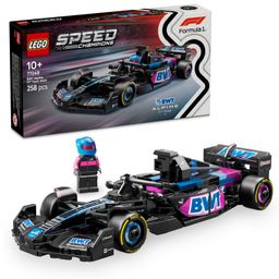 LEGO Speed Champions BWT Alpine F1 Team A524 Race Car Toy Vehicle 258 pieces- 77248-23