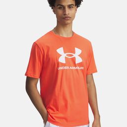UNDER ARMOUR Brand Logo Print Quick-Dry Regular Fit T-shirt-image-4