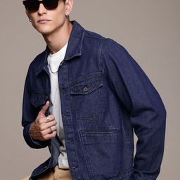 The Roadster Life Co. Pure Cotton Denim Jacket-58