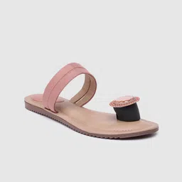 Inc 5 Women Embellished One Toe Flats-image-38
