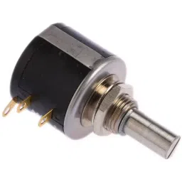 Vishay Bushing Mount Rotary Potentiometer 2 W Power 1 kΩ Resistance Turret Terminal, 534-1-1-102-25
