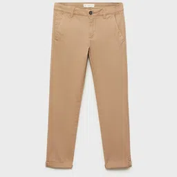 Mango Kids Boys Twill Chinos Trousers-picture-35