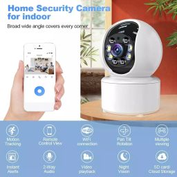 CAMLEIGH Two Way Audio Wireless Home Security Camera 3 MP with Night Vision & Remote Control View image 2