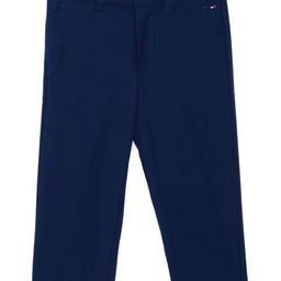 Tommy Hilfiger Boys Blue Solid Trousers-image-22