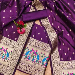 Panzora Unstitched Dress Material-image-6
