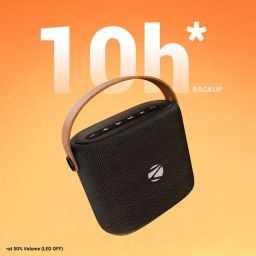 Zebronics Portable Bluetooth Speaker with Ambient RGB Projection 10 W Mono Channel, Zeb-Sound Feast 70 image 5