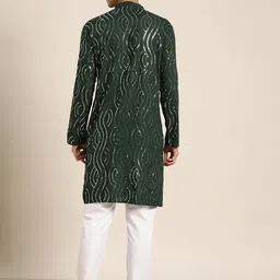 SOJANYA Regular Kurta with Churidar image 5