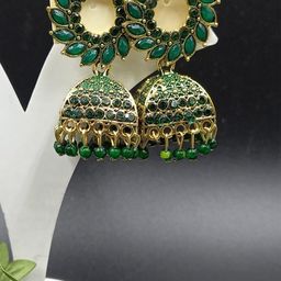 TISHUL JEWELS Classic Jhumkas Earrings-picture-23