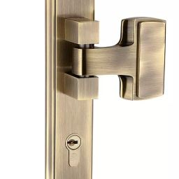 Bonus G5 Reflex 254 mm(10 Inch) Brass Silver Gold Finish Ruby Mortice Lock Set-image-92